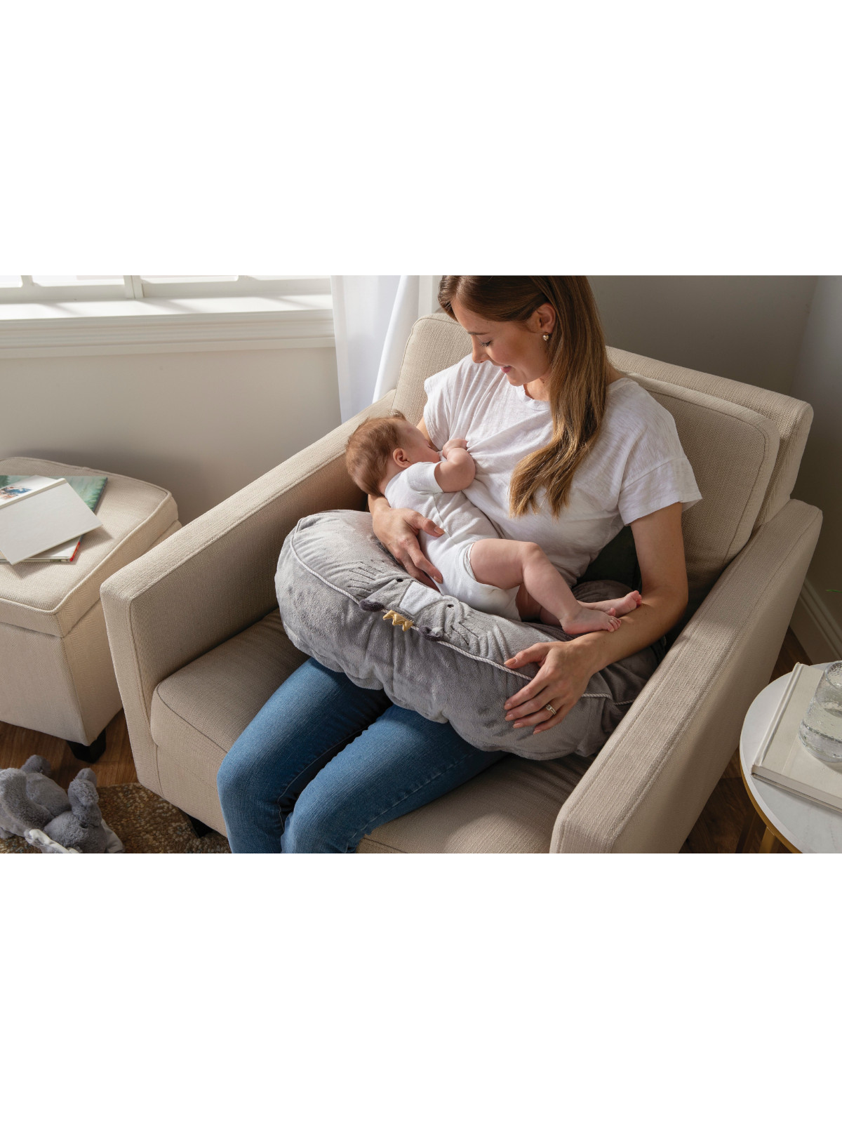 cuscino allattamento Boppy Chicco – Curto Pelle Baby